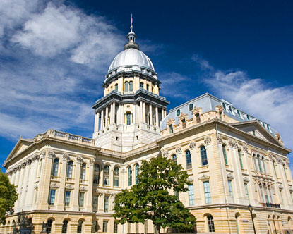 ILLINOIS STATE CAPITAL in Springfield